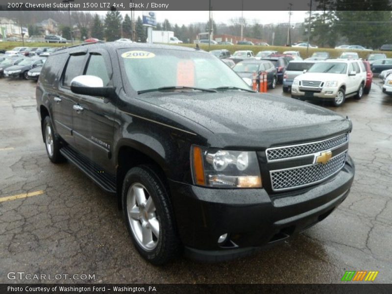 Black / Ebony 2007 Chevrolet Suburban 1500 LTZ 4x4
