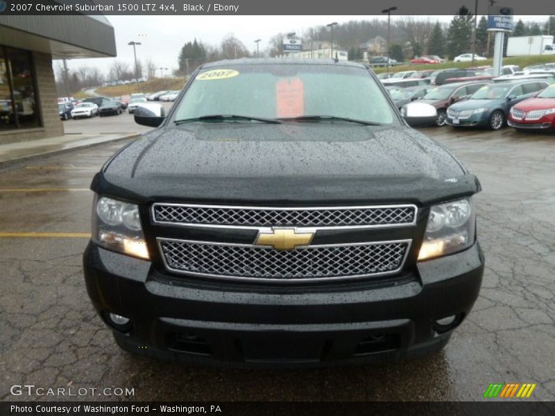 Black / Ebony 2007 Chevrolet Suburban 1500 LTZ 4x4