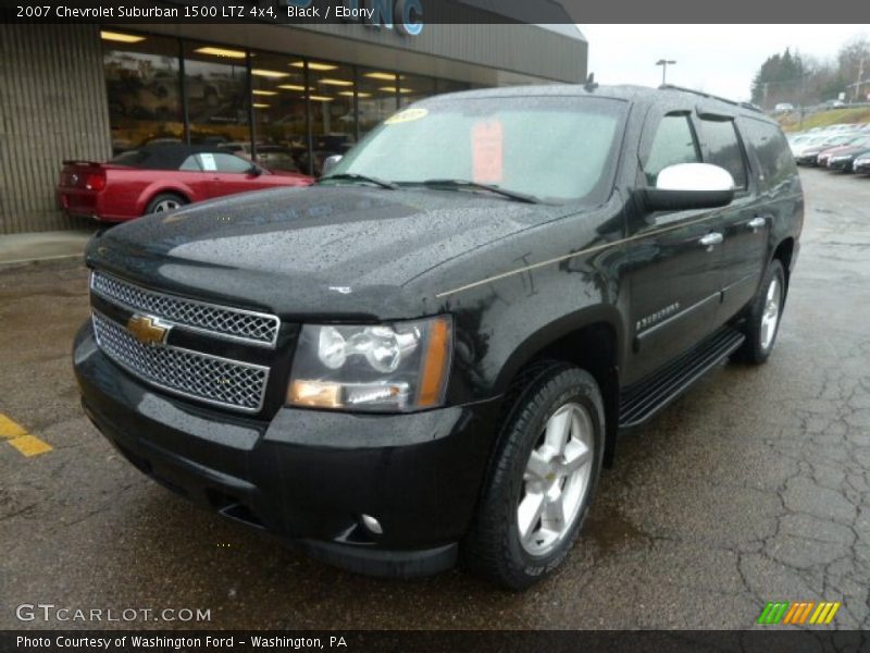 Black / Ebony 2007 Chevrolet Suburban 1500 LTZ 4x4
