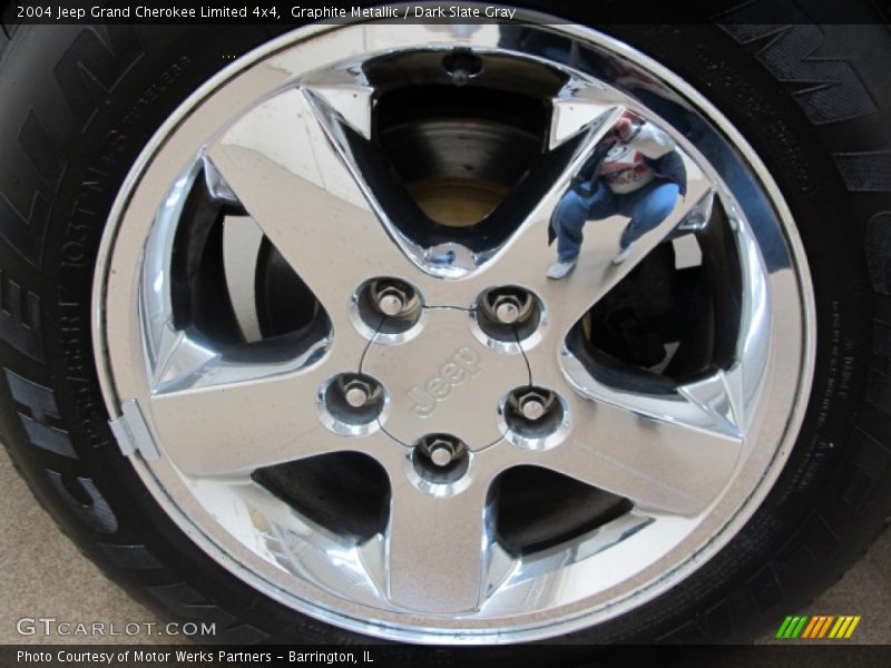 Graphite Metallic / Dark Slate Gray 2004 Jeep Grand Cherokee Limited 4x4