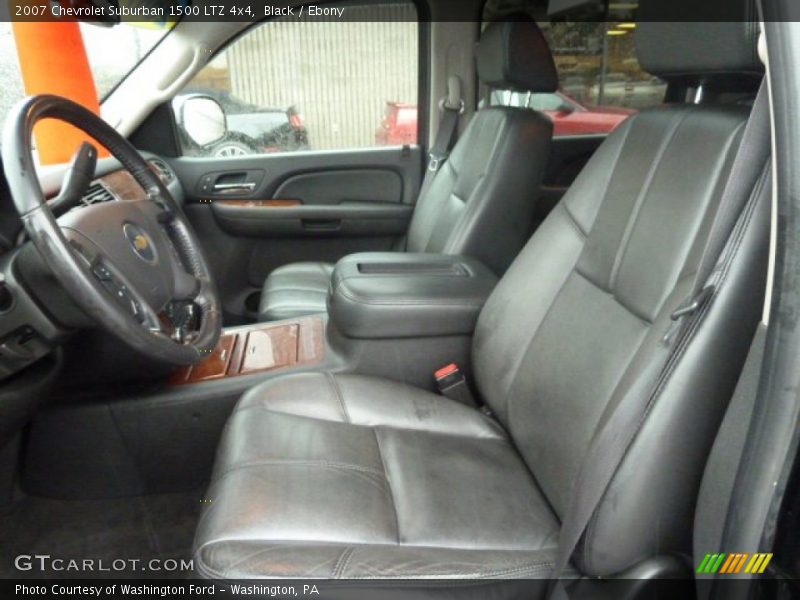 Black / Ebony 2007 Chevrolet Suburban 1500 LTZ 4x4