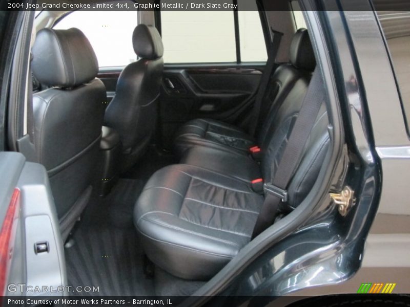 Graphite Metallic / Dark Slate Gray 2004 Jeep Grand Cherokee Limited 4x4
