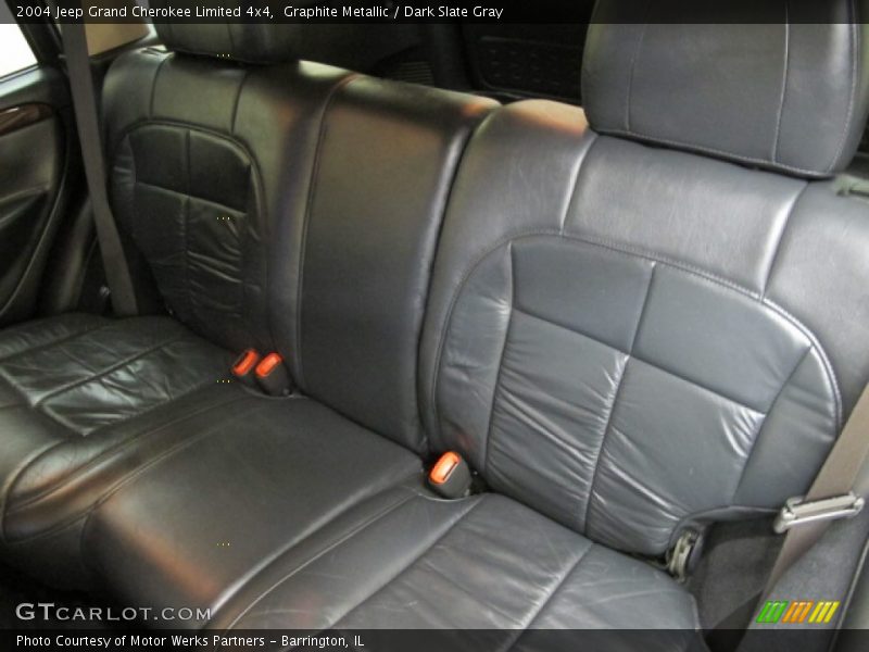Graphite Metallic / Dark Slate Gray 2004 Jeep Grand Cherokee Limited 4x4