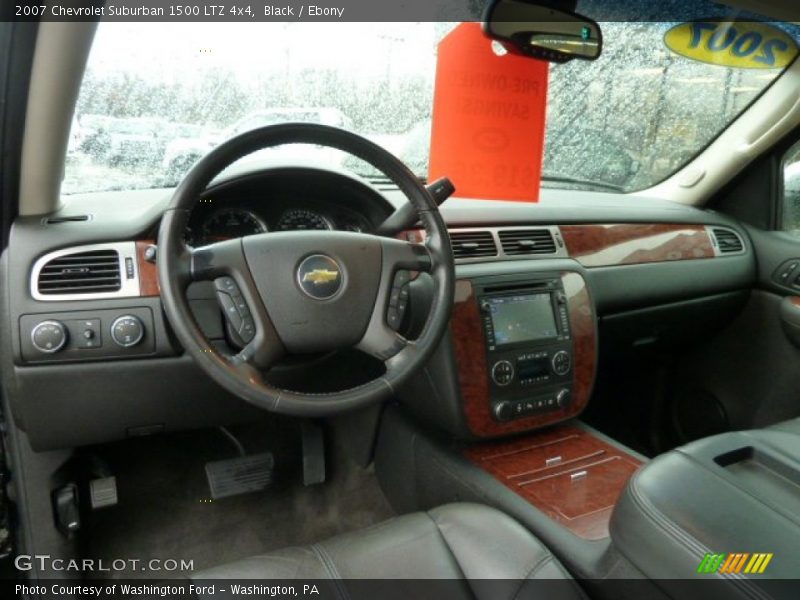 Black / Ebony 2007 Chevrolet Suburban 1500 LTZ 4x4