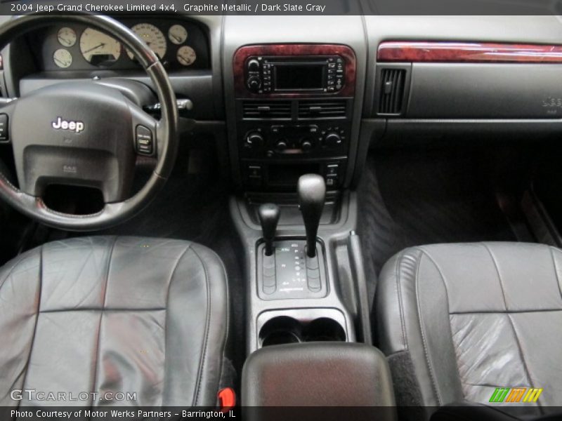 Graphite Metallic / Dark Slate Gray 2004 Jeep Grand Cherokee Limited 4x4