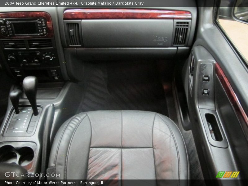 Graphite Metallic / Dark Slate Gray 2004 Jeep Grand Cherokee Limited 4x4