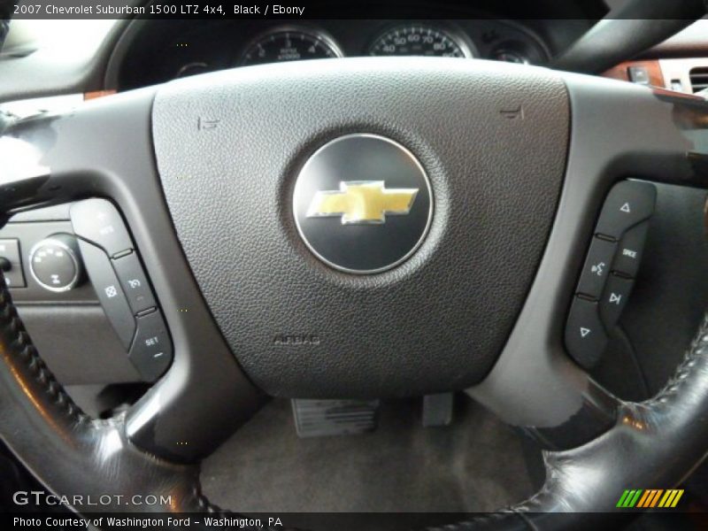 Black / Ebony 2007 Chevrolet Suburban 1500 LTZ 4x4