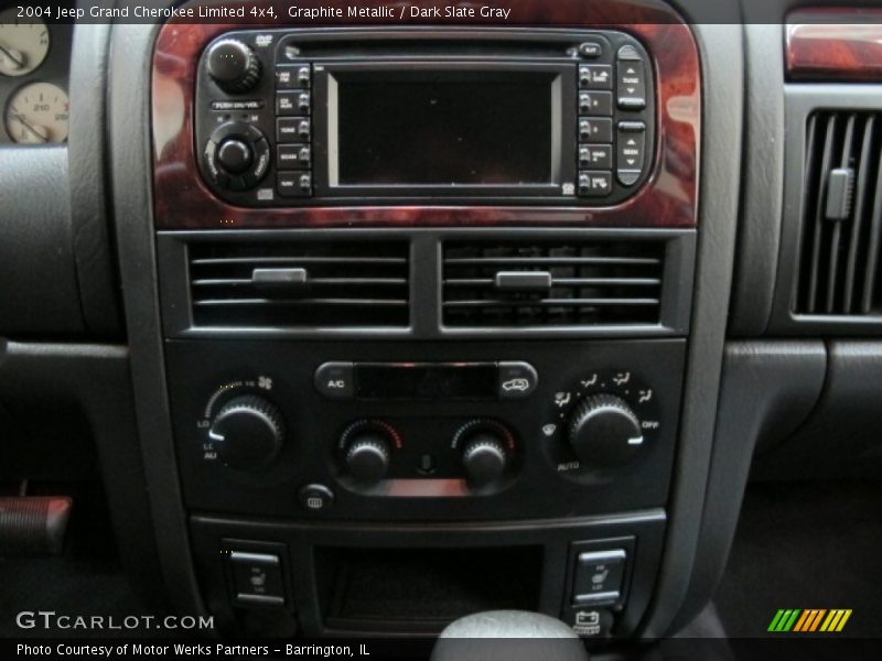 Graphite Metallic / Dark Slate Gray 2004 Jeep Grand Cherokee Limited 4x4