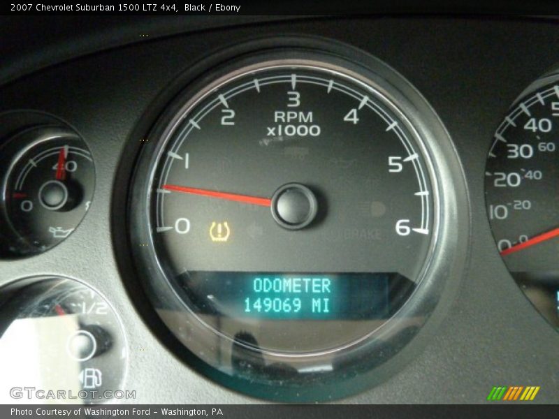 Black / Ebony 2007 Chevrolet Suburban 1500 LTZ 4x4