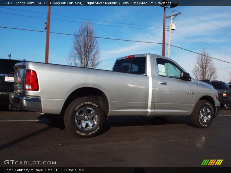 Bright Silver Metallic / Dark Slate/Medium Graystone 2010 Dodge Ram 1500 SLT Regular Cab 4x4