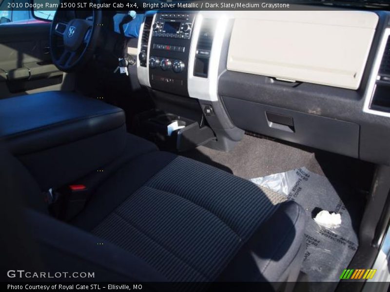 Bright Silver Metallic / Dark Slate/Medium Graystone 2010 Dodge Ram 1500 SLT Regular Cab 4x4