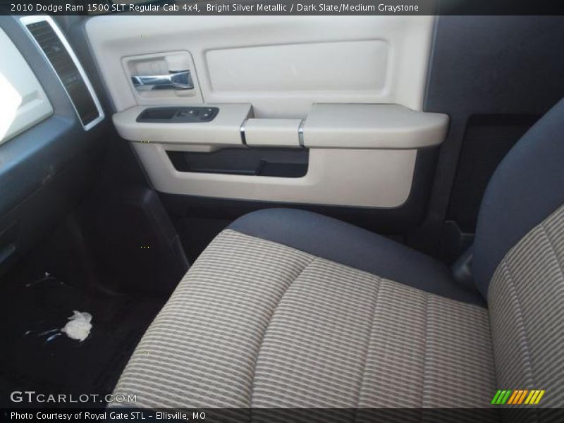 Bright Silver Metallic / Dark Slate/Medium Graystone 2010 Dodge Ram 1500 SLT Regular Cab 4x4
