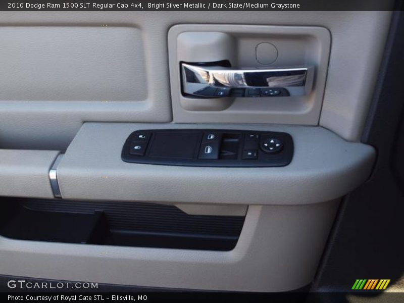 Bright Silver Metallic / Dark Slate/Medium Graystone 2010 Dodge Ram 1500 SLT Regular Cab 4x4