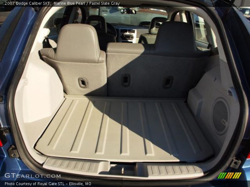 Marine Blue Pearl / Pastel Slate Gray 2007 Dodge Caliber SXT