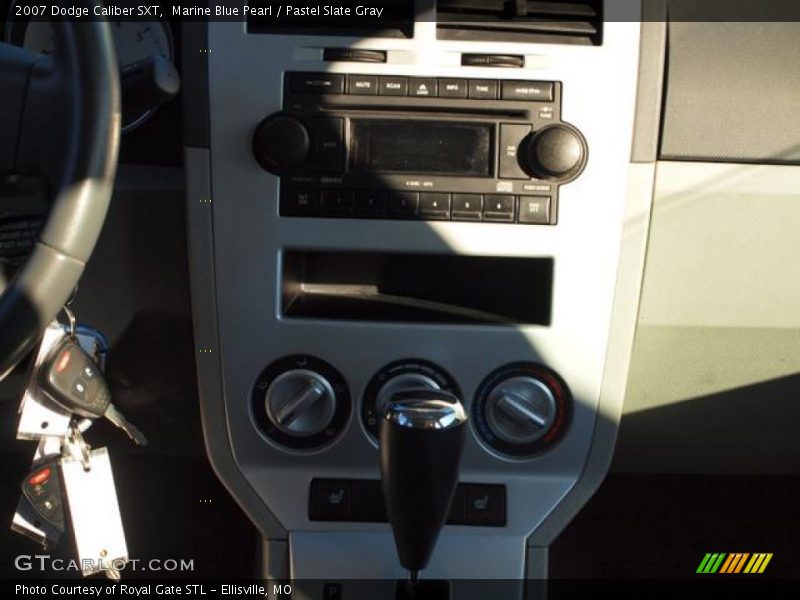 Marine Blue Pearl / Pastel Slate Gray 2007 Dodge Caliber SXT