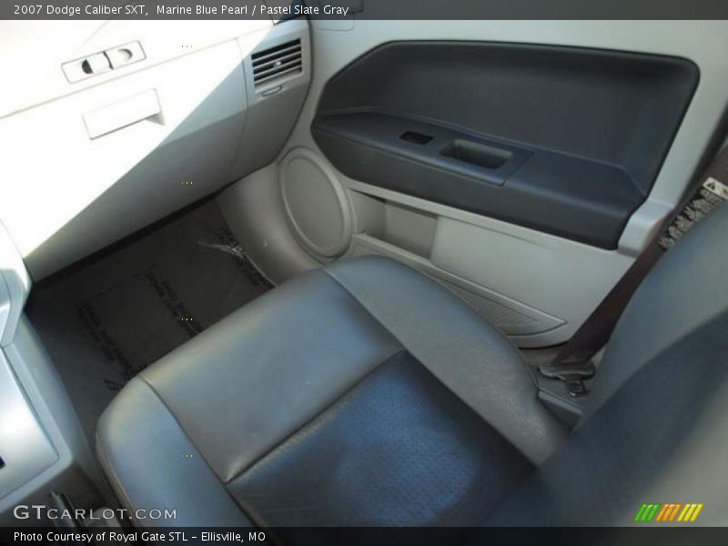Marine Blue Pearl / Pastel Slate Gray 2007 Dodge Caliber SXT