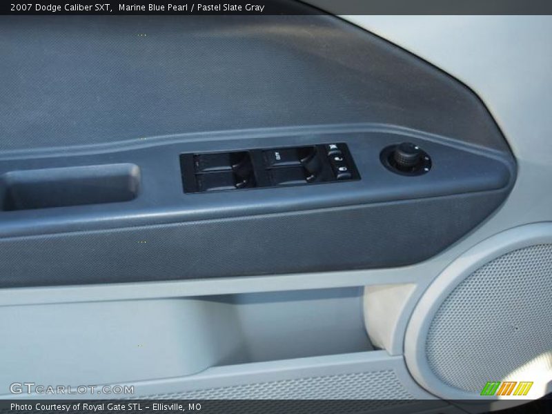 Marine Blue Pearl / Pastel Slate Gray 2007 Dodge Caliber SXT