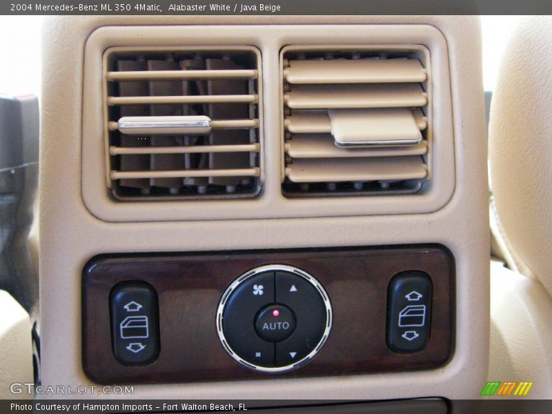 Alabaster White / Java Beige 2004 Mercedes-Benz ML 350 4Matic