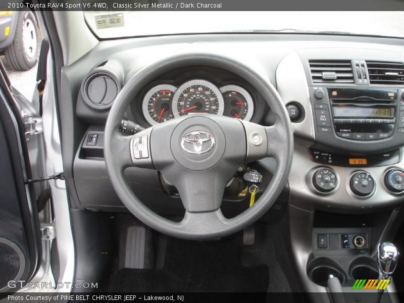 Controls of 2010 RAV4 Sport V6 4WD