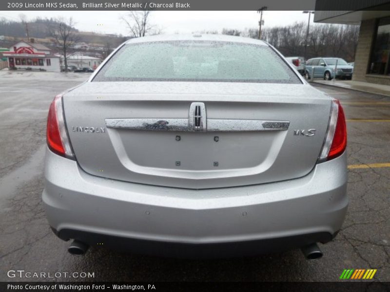 Brilliant Silver Metallic / Charcoal Black 2009 Lincoln MKS Sedan