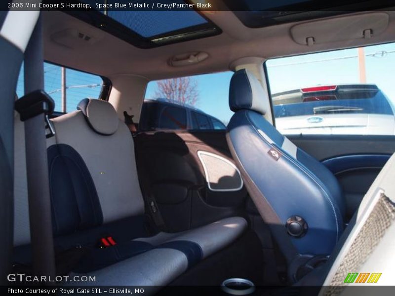 Space Blue Metallic / Grey/Panther Black 2006 Mini Cooper S Hardtop