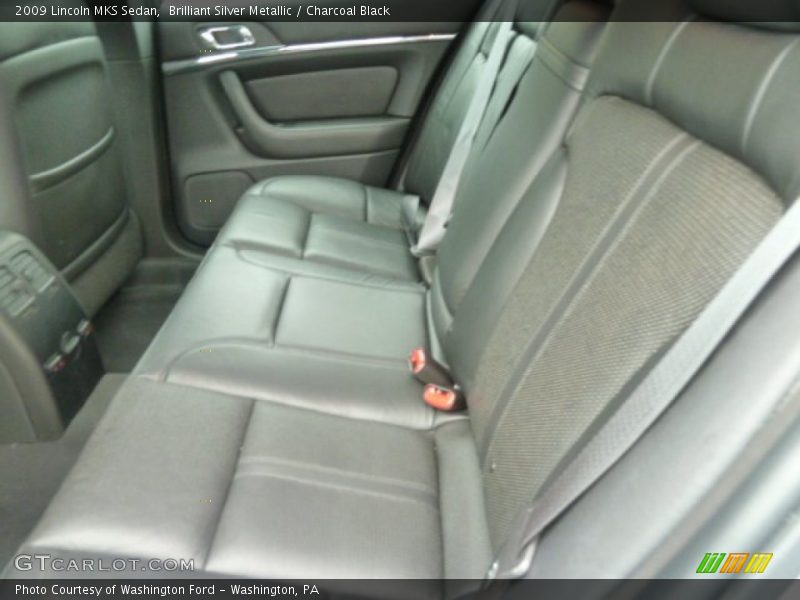 Brilliant Silver Metallic / Charcoal Black 2009 Lincoln MKS Sedan