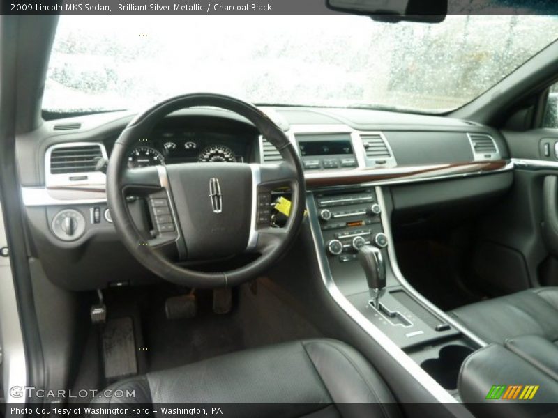 Brilliant Silver Metallic / Charcoal Black 2009 Lincoln MKS Sedan