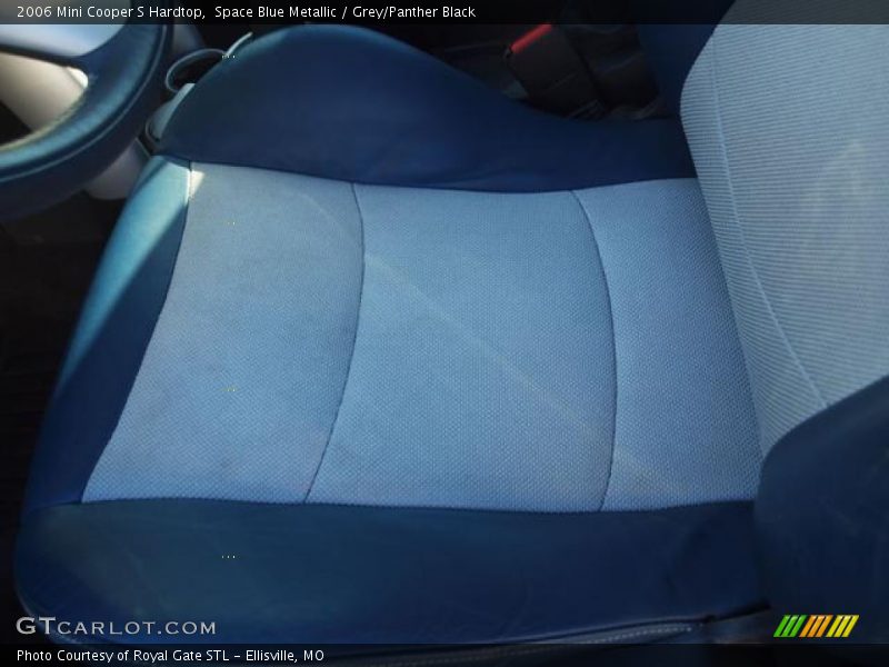Space Blue Metallic / Grey/Panther Black 2006 Mini Cooper S Hardtop
