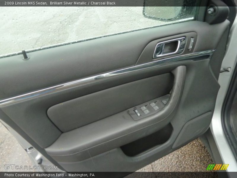 Brilliant Silver Metallic / Charcoal Black 2009 Lincoln MKS Sedan