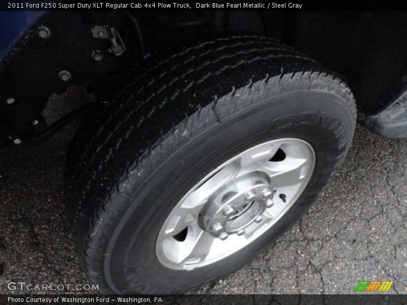  2011 F250 Super Duty XLT Regular Cab 4x4 Plow Truck Wheel