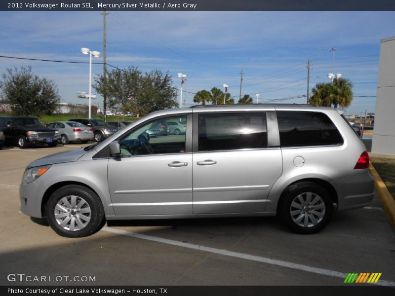 Mercury Silver Metallic / Aero Gray 2012 Volkswagen Routan SEL