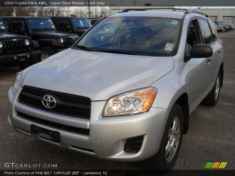 Classic Silver Metallic / Ash Gray 2009 Toyota RAV4 4WD