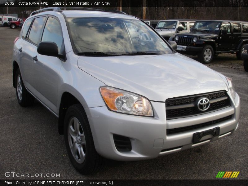 Classic Silver Metallic / Ash Gray 2009 Toyota RAV4 4WD
