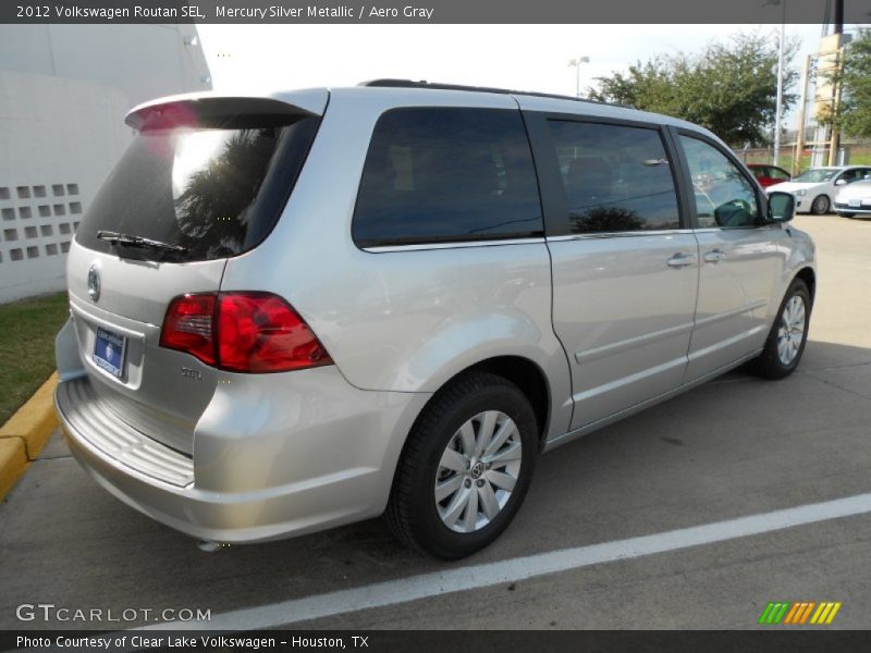 Mercury Silver Metallic / Aero Gray 2012 Volkswagen Routan SEL