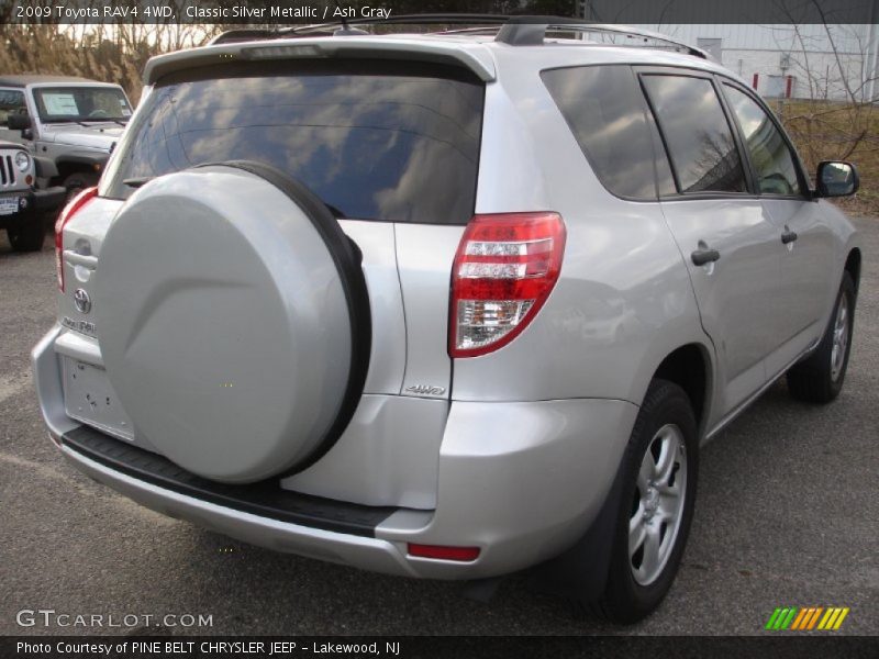 Classic Silver Metallic / Ash Gray 2009 Toyota RAV4 4WD