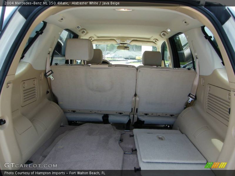 Alabaster White / Java Beige 2004 Mercedes-Benz ML 350 4Matic