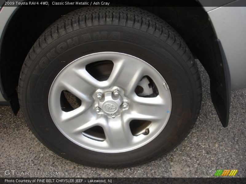 Classic Silver Metallic / Ash Gray 2009 Toyota RAV4 4WD