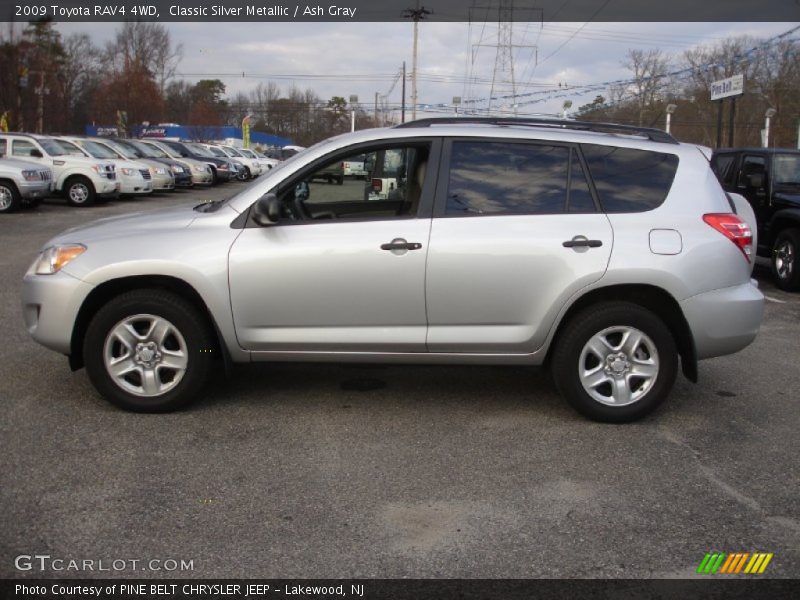 Classic Silver Metallic / Ash Gray 2009 Toyota RAV4 4WD