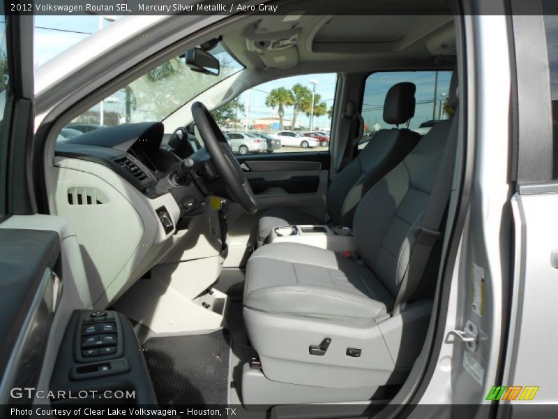 Mercury Silver Metallic / Aero Gray 2012 Volkswagen Routan SEL