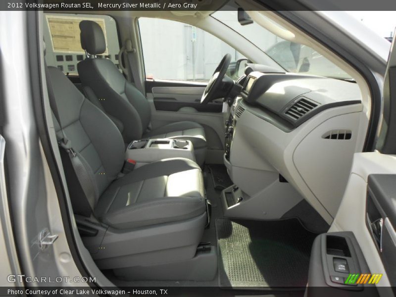 Mercury Silver Metallic / Aero Gray 2012 Volkswagen Routan SEL