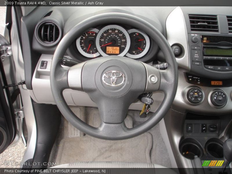 Classic Silver Metallic / Ash Gray 2009 Toyota RAV4 4WD