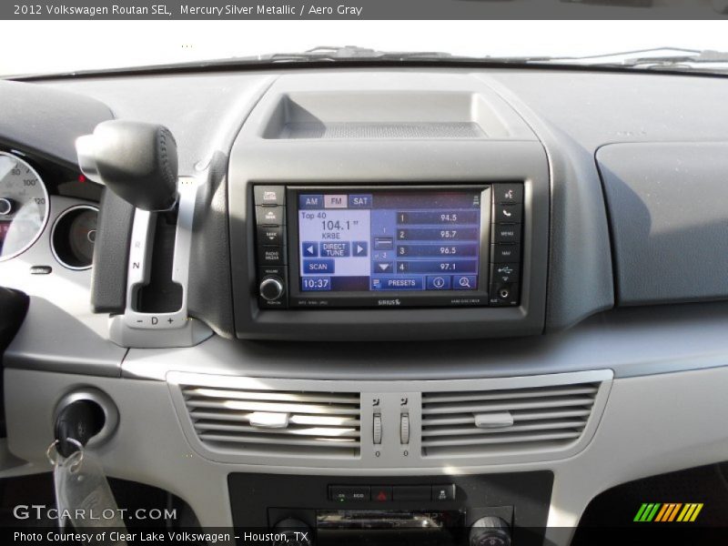 Dashboard of 2012 Routan SEL