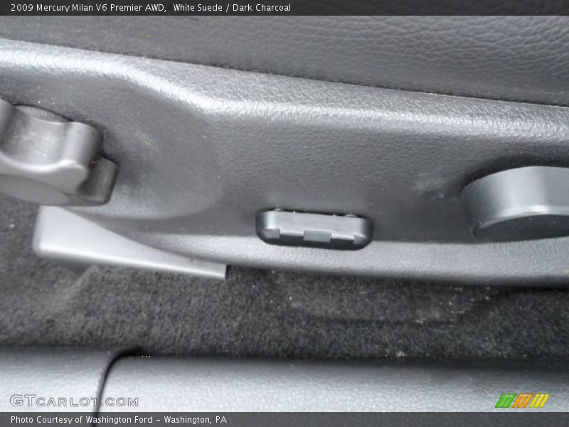 White Suede / Dark Charcoal 2009 Mercury Milan V6 Premier AWD