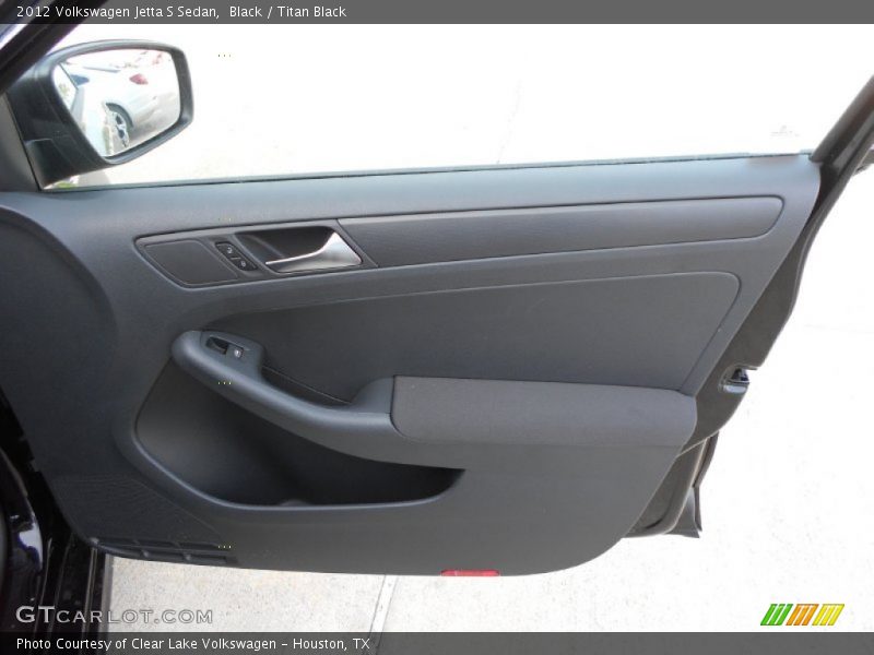 Black / Titan Black 2012 Volkswagen Jetta S Sedan