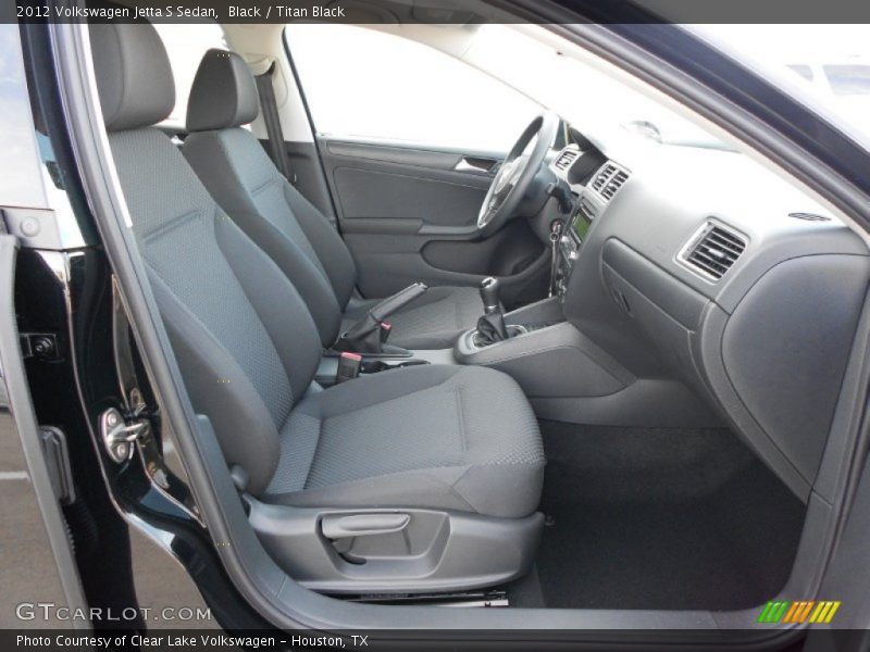  2012 Jetta S Sedan Titan Black Interior