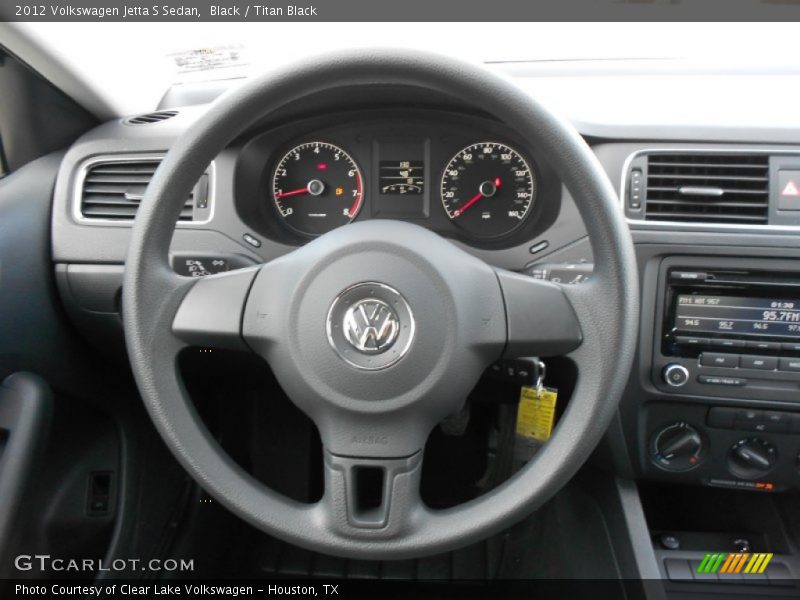  2012 Jetta S Sedan Steering Wheel