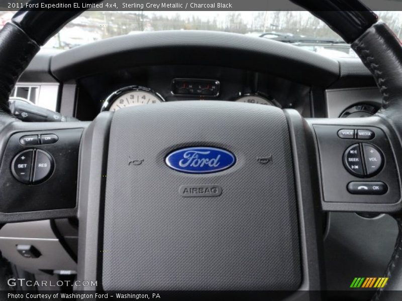Sterling Grey Metallic / Charcoal Black 2011 Ford Expedition EL Limited 4x4