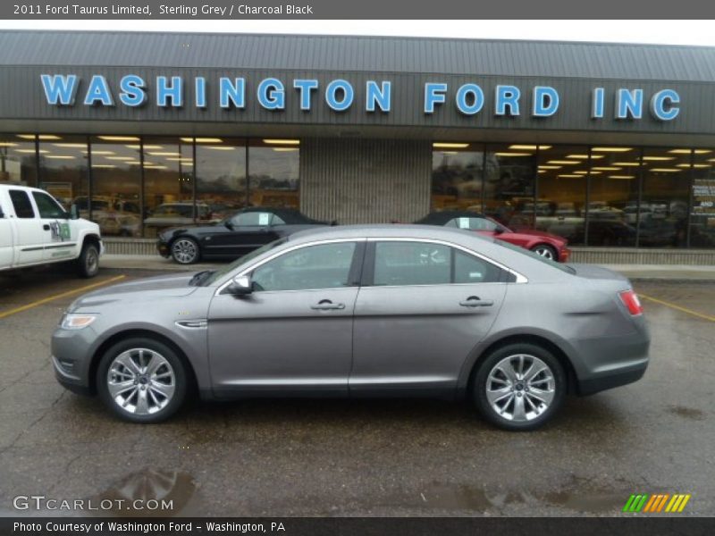 Sterling Grey / Charcoal Black 2011 Ford Taurus Limited