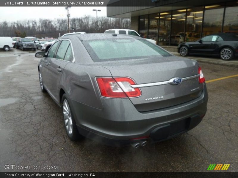 Sterling Grey / Charcoal Black 2011 Ford Taurus Limited