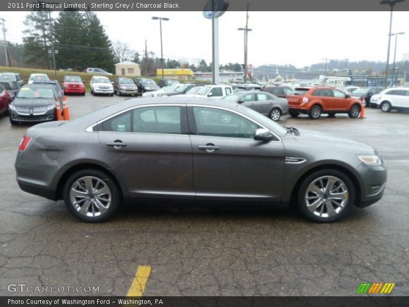 Sterling Grey / Charcoal Black 2011 Ford Taurus Limited